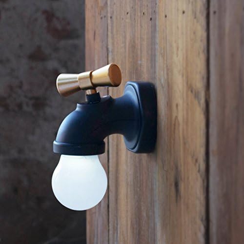 YRLED Novelty Faucet Shape Voice Control Night Light£¬USB Rechargeable Antique Tap LED Wall Light