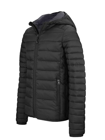 Leichte Kinder-Steppjacke mit Kapuze - 340 g/m² -Kind