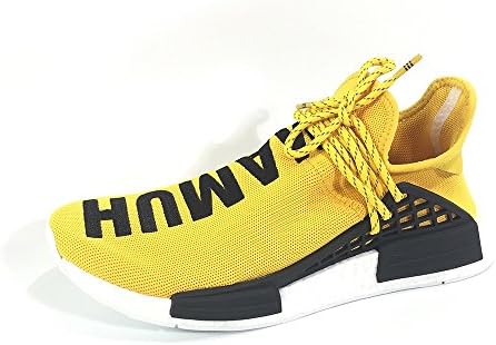 Must Have Sneaker Human Race Shoes Casual Walk Footwear For Sports Men Women Running Climbing - PW Yellow