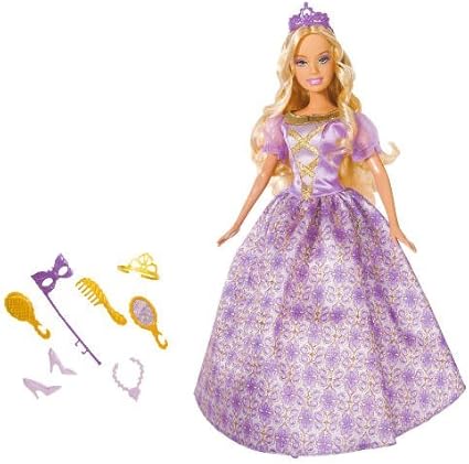 violet barbie doll