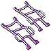 Hobbypark 108019 108819 Aluminum Front Lower Arms (L/R) Purple for 1/10 Scale Redcat Volcano Epx/epx PRO Exceed RC Infinitive Monster Truck 08005 Upgrade Parts