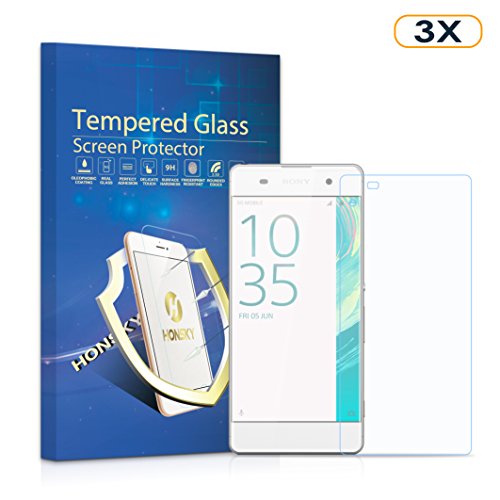 Honsky® ballistic tempered glass screen protector guar…