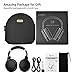 COWIN E8 [Upgraded] Active Noise Cancelling Headphone Bluetooth Headphones Microphone Hi-Fi Deep Bass Wireless Headphones Over Ear 20 Hour Playtime Travel Work TV Computer Phone – Blackthumb 1