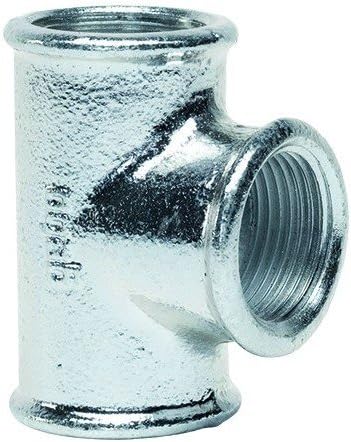 Galvanized equal tee x F (1/2'''DN15 - OD 21.3 mm)