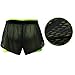 Beroy Women's Mid-rise Active Compression Mesh 2 in 1 Training Running Shorts