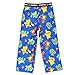Pokemon Boy's Flannel Pajama Pants (Medium / 6-8, Blue)