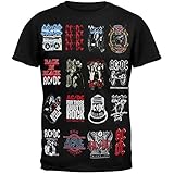 AC/DC - Poster Art Black T-Shirt