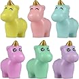 Entervending Little Unicorn Toy Figurines - Unicorn Figures 50 Pcs - Unicorn Party Favors for Kids - Unicorn Cake Toppers - Unicorn Decoration Playset - Easter Gifts for Kids