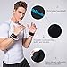 Wrist Brace - Compression Wrist Strap Support for Carpal Tunnel, Arthritis, RSI, TFCC Tear, Weight Bearing Strain, Tendonitis and Sprains for Weak and Sore Wrists by Velpeau (Adjustable, Black)