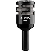 AUDIX D6X Dynamic Instrument Microphone with 3 Selectable Filters, VLM Capsule Technology, and Cardioid Polar Pattern for Kick Drums, Percussion, and More