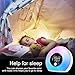 Geekroom Alarm Clock Wake up Light, Night Light Wireless Speaker, 5 Colors Clock, 4 Brightness Table Lamp for Bedroom, Living Room, Party, Camping