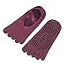 Yoga Socks Non Slip Skid Low Cut Barre Pilates with Grips for Women 4 Pack by Cosfash