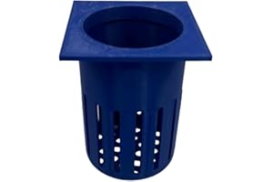Aquarium Filter Media Cup, Filter Media Basket for Waterbox AIO 10 Cube 15 20 25 Peninsula (Blue)