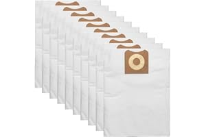 High Efficiency For Vacuum Filter Bags for RIDGID 12, 14, and 16 Gallon For Vacuums (10 PACK)