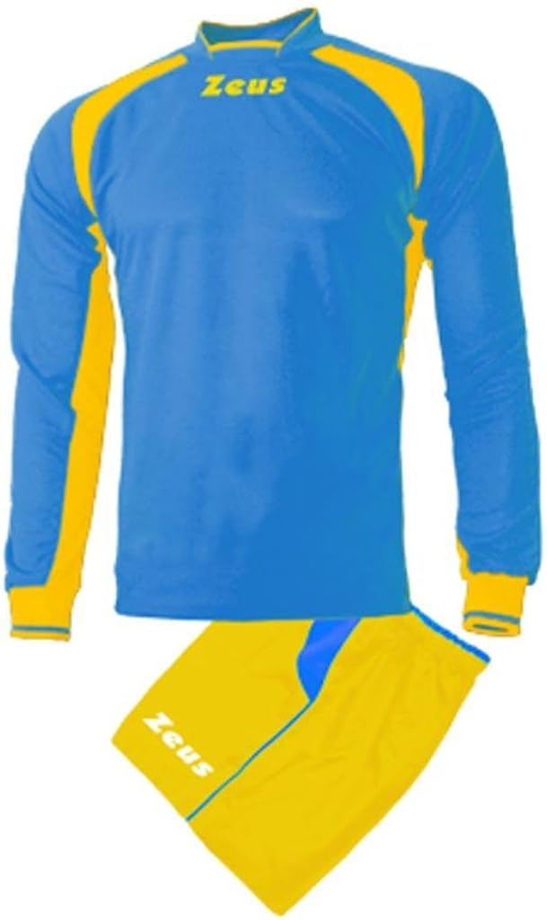 Tuta Da Portiere Calcio Bambini/Ragazzi - Maglia Maniche Lunghe + Pantaloni Con Protezioni