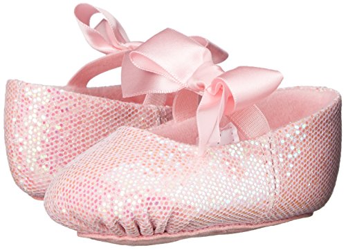 Dance Class Sparkle Baby Ballet Flat (Infant/Toddler/Little Kid), Pink, 11 M US Little Kid - Thumbnail 6