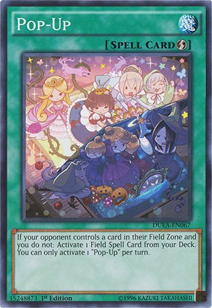 Yu-Gi-Oh! - Pop-Up (DUEA-EN067) - Duelist Alliance - 1st Edition - Common