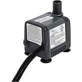 Jebao Jecod PP-377 Submersible Fountain Pond Pump 105gph replace PP-377LV (No Inline Plug)