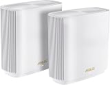 ASUS ZenWiFi XT9 AX7800 Tri Band Mesh WiFi 6 System 2 Pack 2.5G WAN