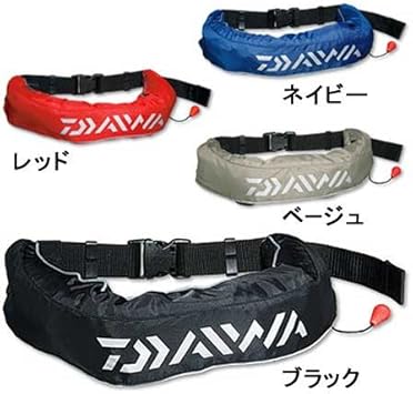 Amazon ダイワ Daiwa ウォッシャブルライフジャケット ウエストタイプ手動 自動膨脹式 Df 20 フリーサイズ ダイワ Daiwa ライフジャケット フローティングベスト