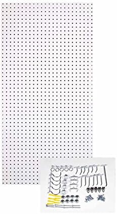 Triton HDW-36 White Hdf Pegboard/36 Hooks