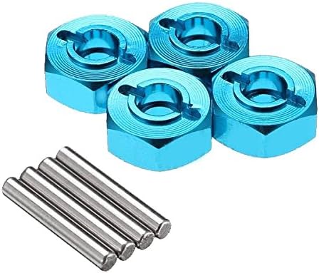 Tecesy Aluminum Upgrade RC Car Accessories Hexagon Adapter Set FY-CD01 for FY01/02/03/04/05 Wltoy 12428