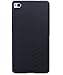 Huawei P8 Case, BENTOBEN Hybrid Dual Layer Rugged Polycarbonate Hard Back Cover Silicone Soft Bumper for Huawei P8, Black