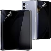 DIACUBE 2+2 Pack Privacy Anti-Spy Screen Protector for Samsung Galaxy Z Fold 3, 2 Packs Inside + 2 Pack Front, Flexible EPU TPU Hybrid Film, Bubble free, Scratch Self-Healing, Easy Installation with Alignment jig
