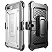 Supcase Unicorn Beetle Pro Series Phone Case Designed for Iphone 8 Plus, with Built-In Screen Protector Full-Body Rugged Holster Case for Apple Iphone 7 Plus 2016/ Iphone 8 Plus 2017 Release (White)