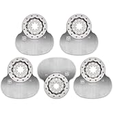 Fein Starlock Cutter Blade for Precision Cutting | Silicone and Soft Glazing Compound - Smooth, Clean Cuts on MultiMaster Tools, Mushroom Shape, 5-Pack, 63903245230