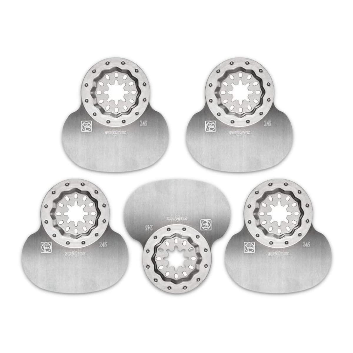 FEIN 63903245230 Cutter Blade Sl Mushroom (5 Pack), Colour Coded