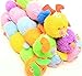 Multipack of 6 items: Assorted Fuzzy Friends 12.5 Inch Cuddle Caterpillars
