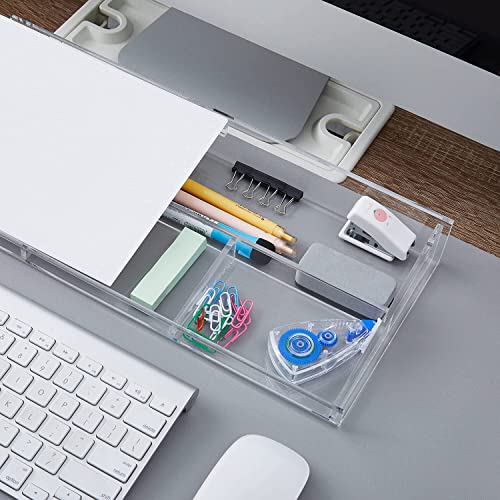 Small Acrylic Desktop DryErase Whiteboard Computer Keyboard Stand