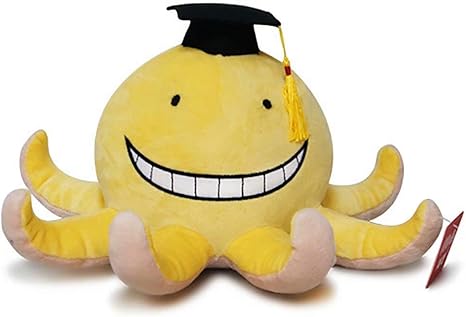 Amazon Co Jp 暗殺教室殺せんせーぬいぐるみ ぬいぐるみぬいぐるみクリエイティブタコギフトコレクション笑顔アニメぬいぐるみ男の子と女の子用 ホーム キッチン