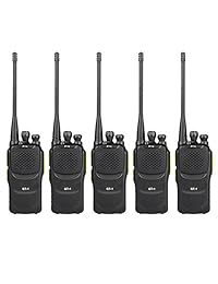 Baofeng 5pcs GT-1 verde 16 canales, 1500 mAh batería, Verde