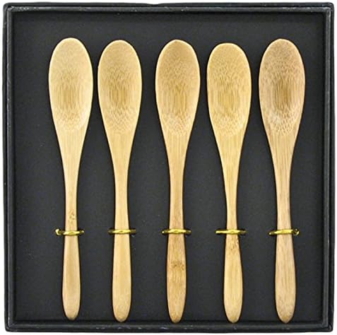 Bamboo Tea Spoon Set of 5