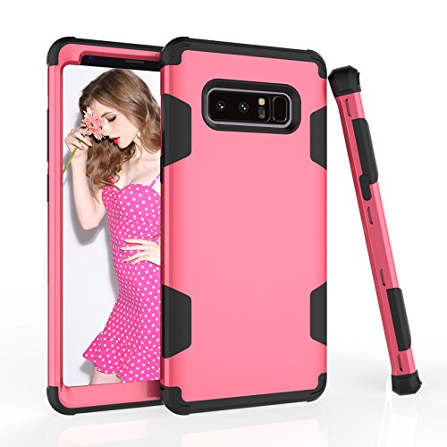 Samsung Galaxy Note 8 Case Samsung Galaxy Note 8 Hybrid Case MT MALL [Heavy Duty] High Impact Shockproof Dual Layer Absorption Rugged Armor Protective Case Cover
