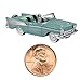Hallmark Keepsake Mini Christmas Ornament 2018 Year Dated, Lil' Classic Cars 1957 Chevrolet Bel Air Miniature, Metal, 0.6