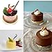 Binmer(T) Cake Soap old Round Flexible Silicone Cookie Candy Chocolate ould,
