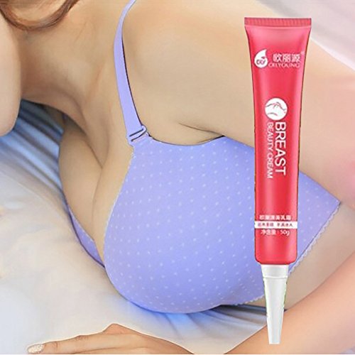 Breast Enlargement Cream HUBEE Surgery-Free, Bust & Butt Enhancer Firming Plump Deep V Big Chest Bust Increase Cream 50g