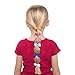 30 Pack: HBY Girls No Crease Ouchless Stretch Elastic Hair Bow Ties Ponytail Holders