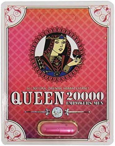Queen 20000 Royal Empowers Men's Premium Male Performance Enhancement Supplement with Carry-On Pouch - USA (6)