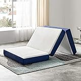 JINGWEI Narrow Twin Size Folding Mattress, Tri-fold
