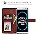 Samsung Galaxy S8 Plus PU Leather Wallet Case, Onelee - Harry Potter Deathly Hallows Quote Premium PU Leather Stand Case Back Protector for Samsung Galaxy S8 Plus with Card Slots