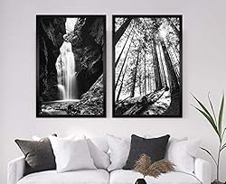 MCS Studio Gallery Frame, Black Woodgrain, 24 x 36