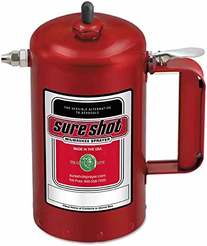 Sure Shot Sprayers, 1 qt, Steel, Red