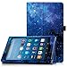 Famavala Folio Case Cover Compatible with 8" Fire HD 8 Tablet [8th Generation 2018 / 7th Generation 2017 ] (BlueSky) primary