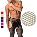 Chris&Je Men's Crotchless Pantyhose