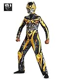 Disguise Hasbro Transformers Age of Extinction Movie Bumblebee Classic Boys Costume, Small/4-6