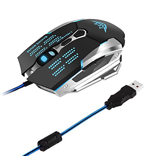 Buy Alitoo Gaming Mouse, Ergonomic Optical USB Wired Programmable Laser